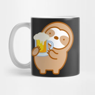 Cute Beer Sloth Mug